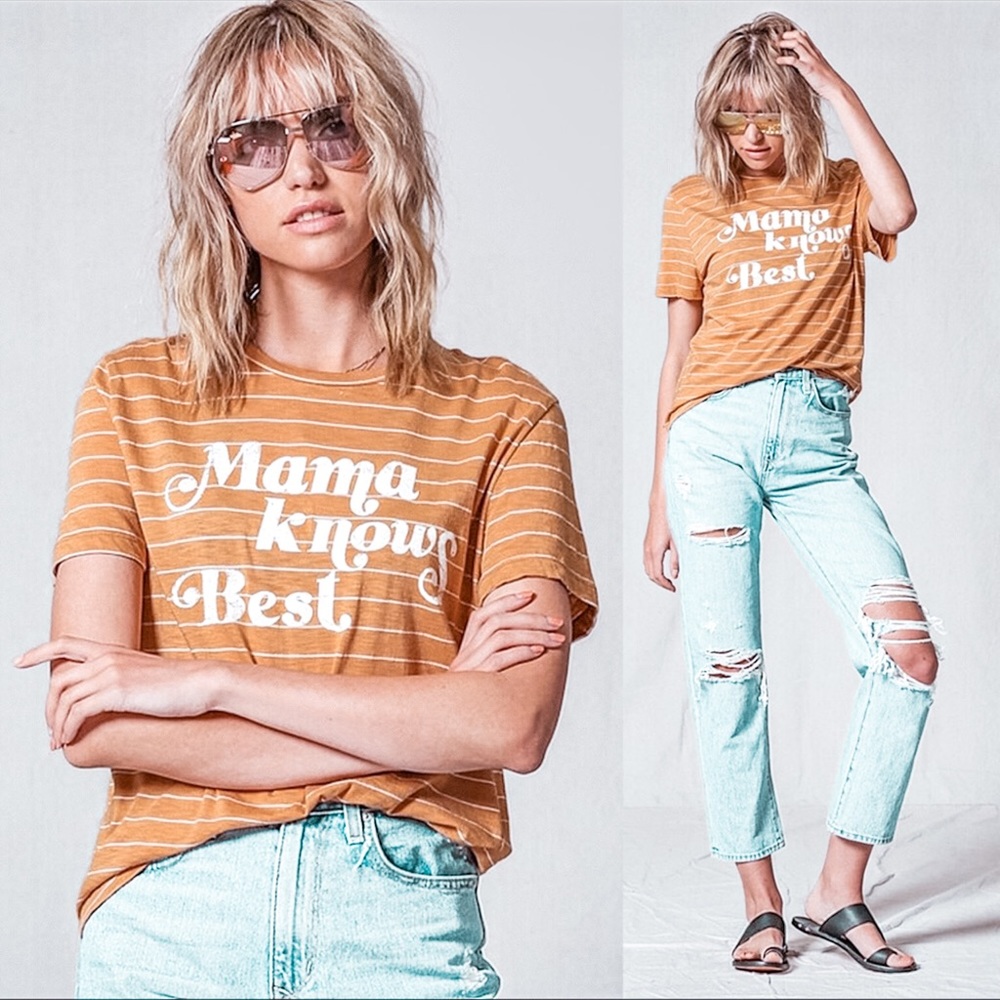 NEW! Mama Knows Best Graphic Tee